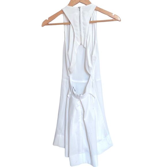 Lulu's White Open Back Dress Size Small - Picture 3 of 5